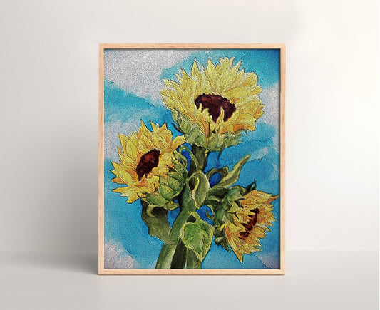 Sunflower Digital Print