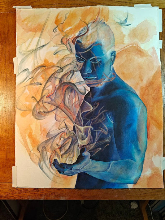 Behind the Brush: Creating “Duplicity” – A Timelapse Journey