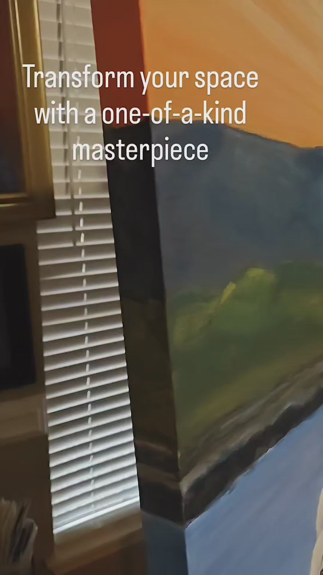 Load video: Custom Painting , wildlife art