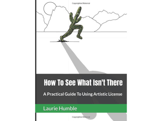 Creativity, Art Book, How To, Guidebook, Paperback, Hardcover, by Artist Laurie Humble