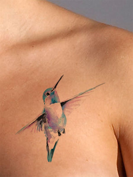 Hummingbird Tattoo Design