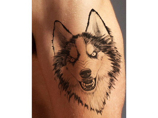 Wolf Tattoo Design Cool Tattoo for Men