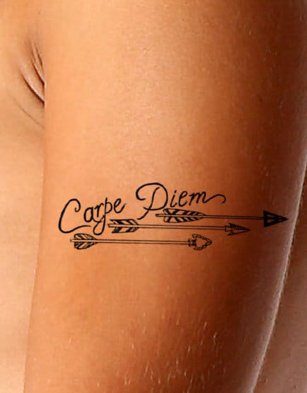 Carpe Diem Tattoo Design