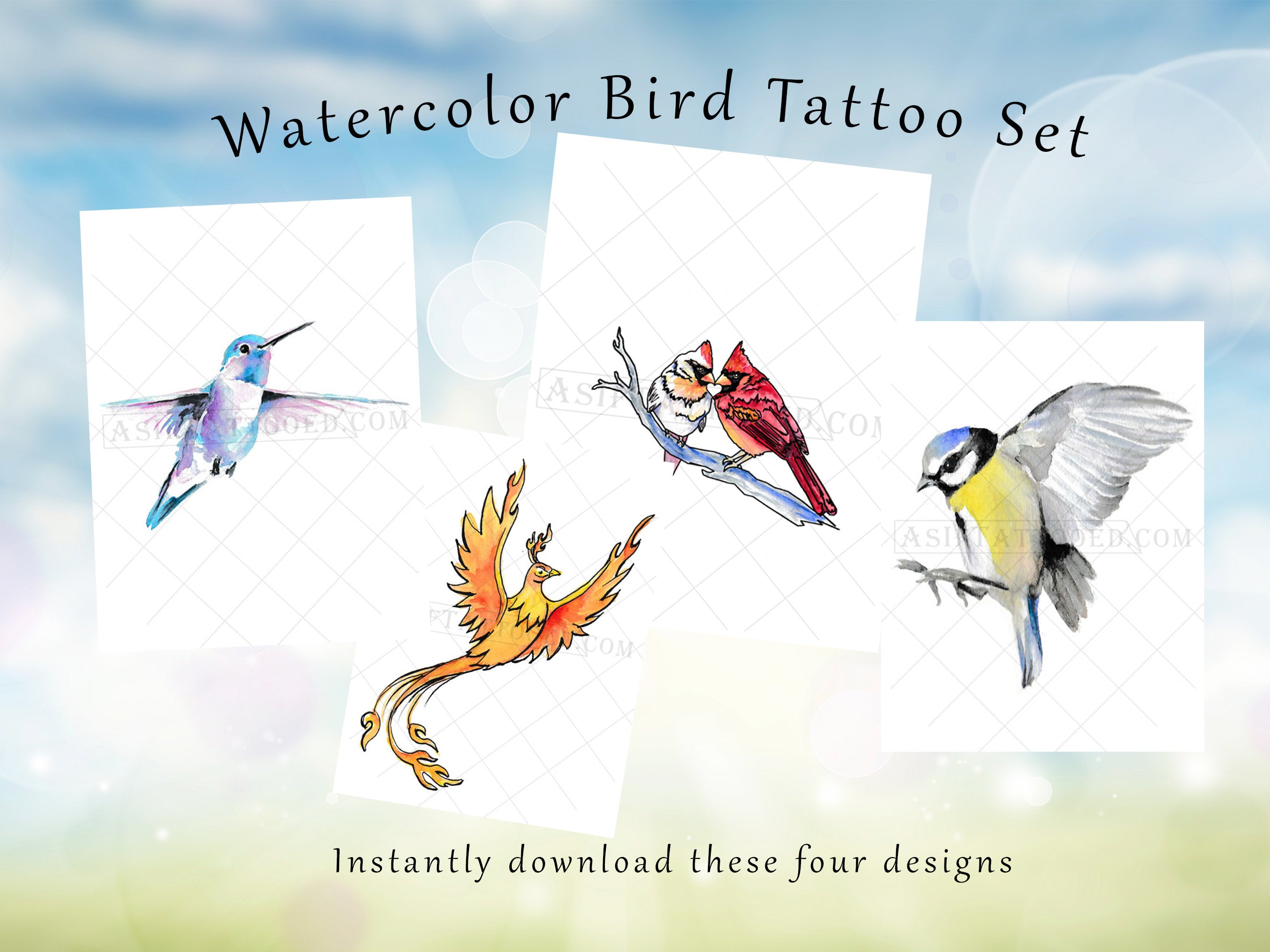 Free Bird Tattoo Design - Tattapic®