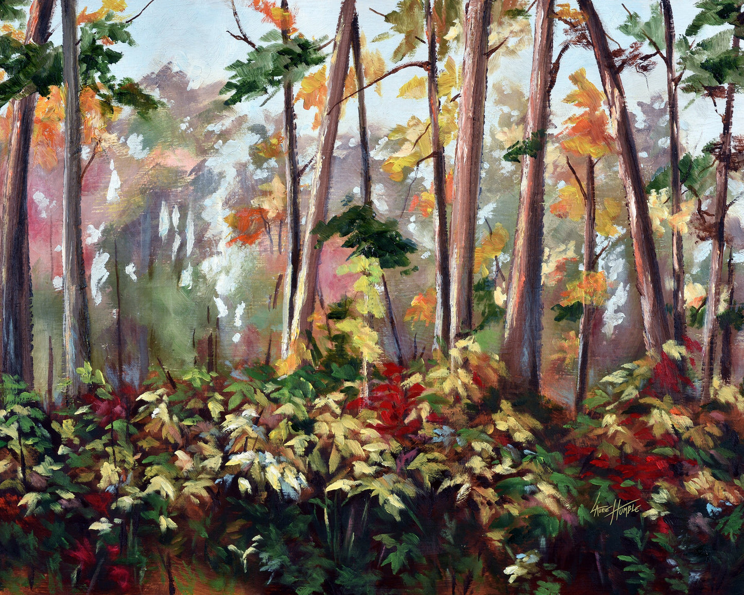 Woodland Landscape Fine Art Print