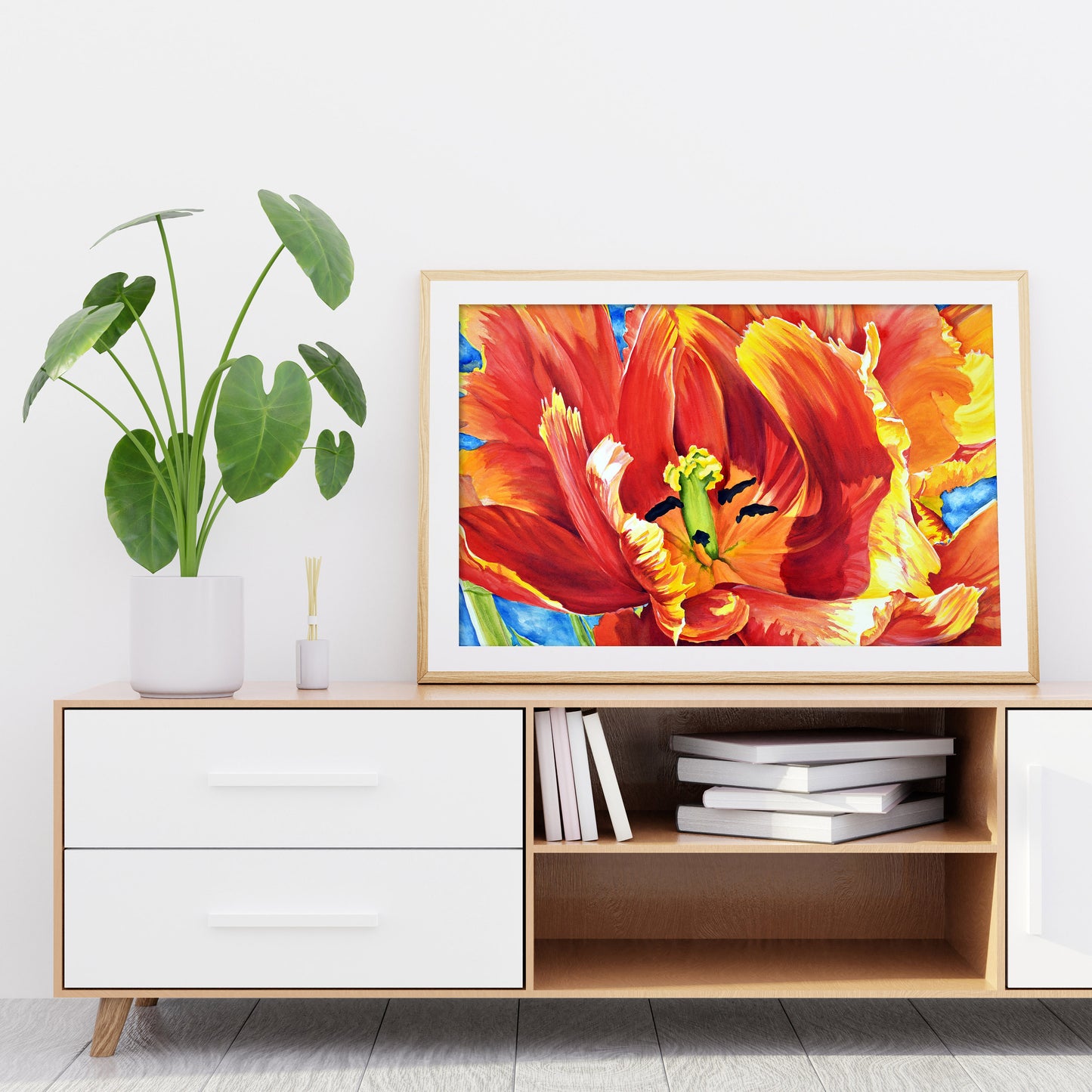 Vibrant Tulip Giant Digital Print