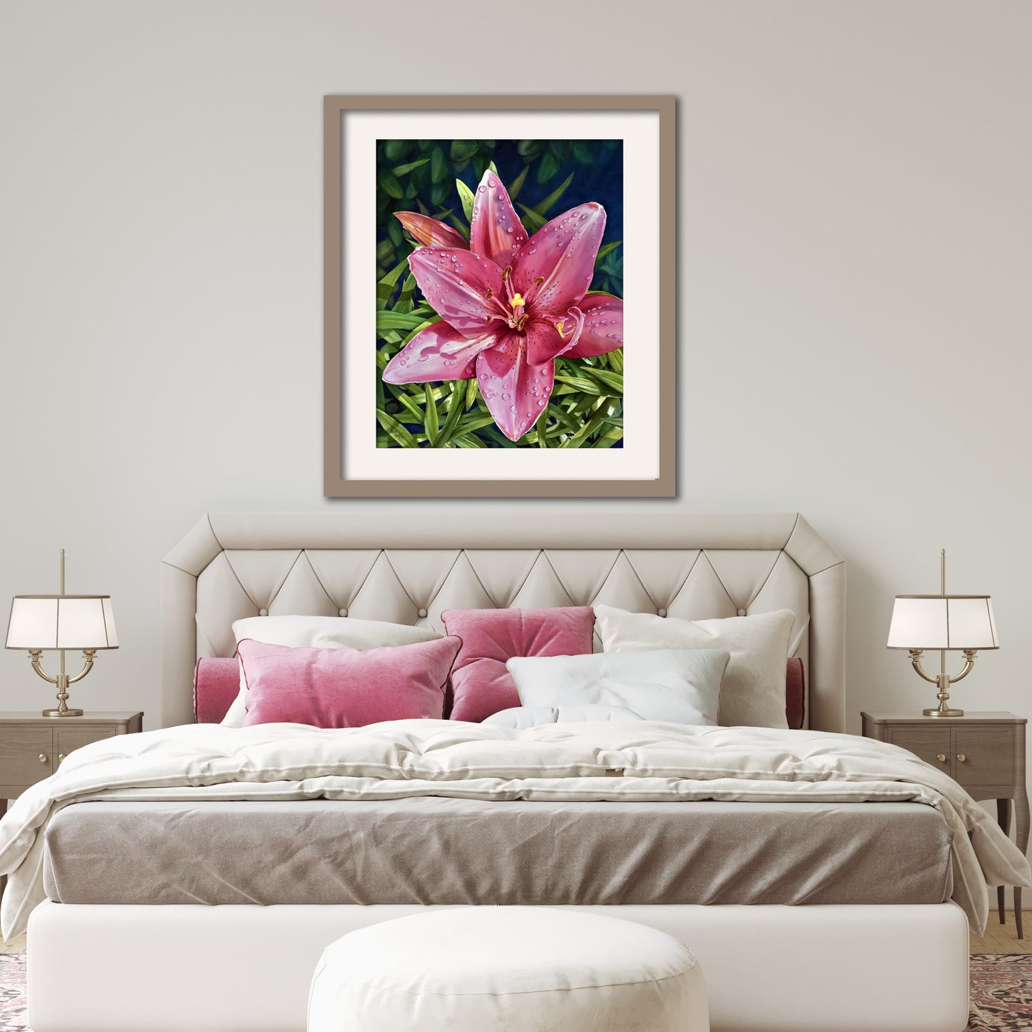 Pink Lily Fine Art Print