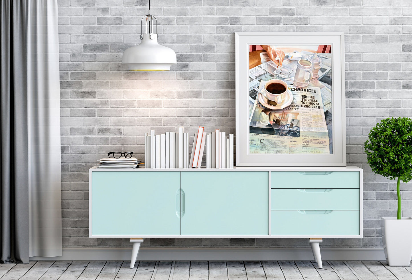 Morning Coffee Fine Art Print