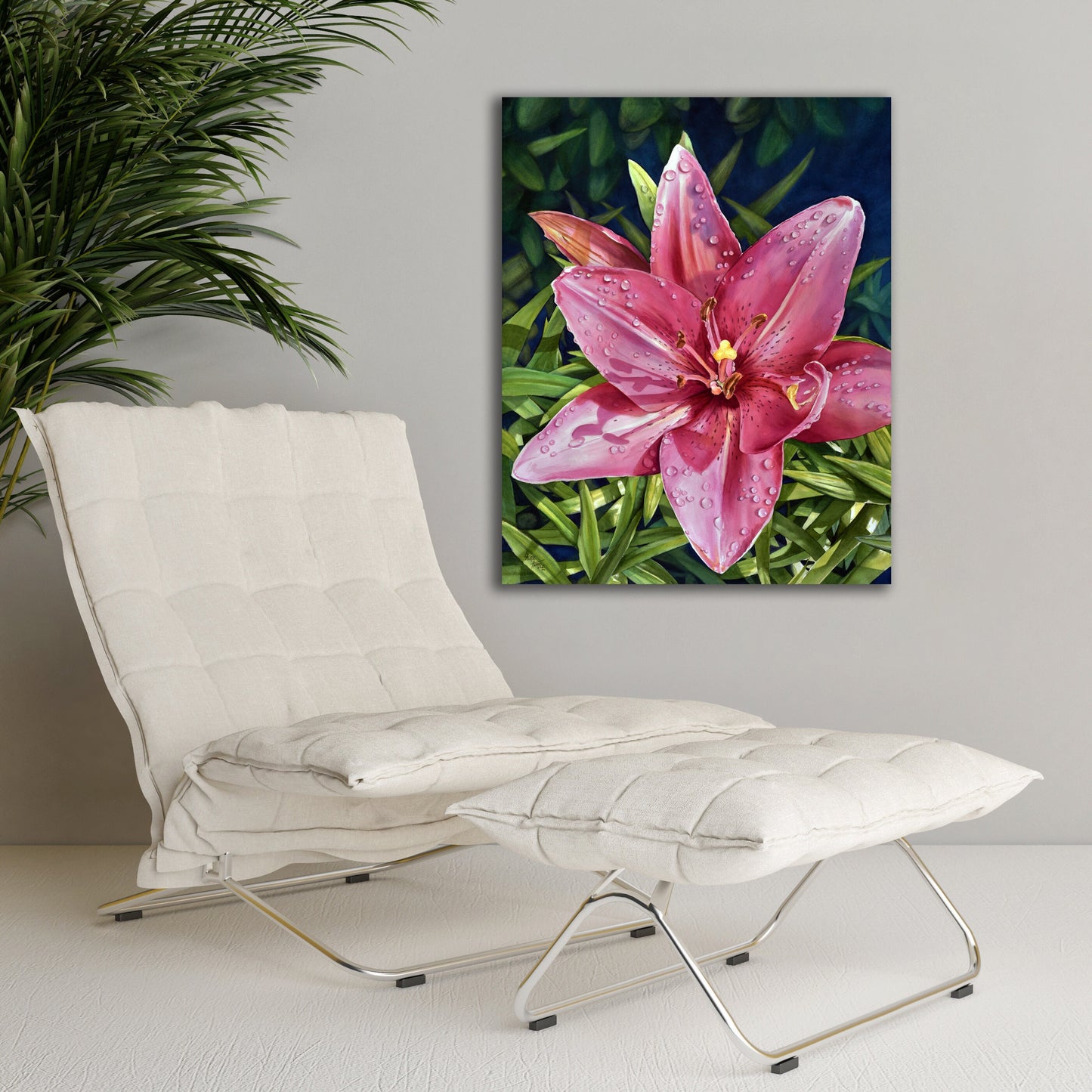 Pink Lily Fine Art Print