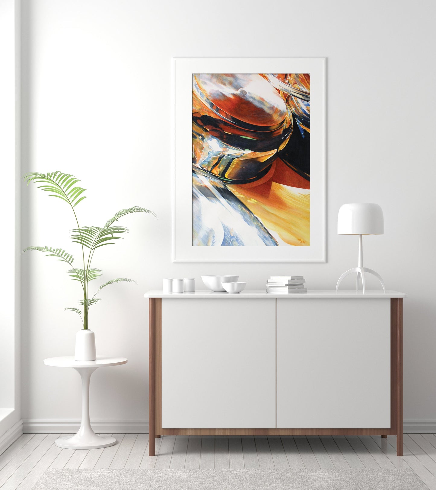 Large Abstract Painting Fine Art Print