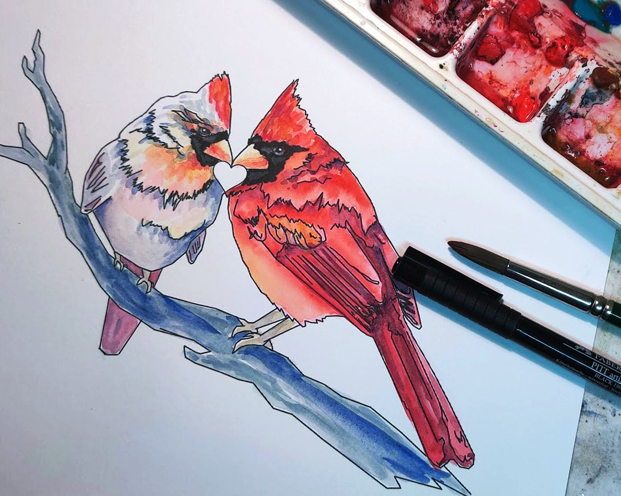 Watercolor Kingfisher Tattoo Design – Tattoos Wizard Designs