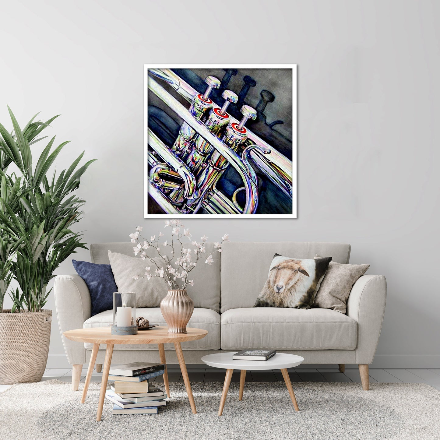 Jazz Trumpet Fine Art Print