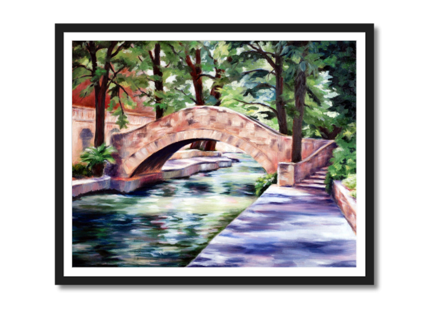 San Antonio Riverwalk Fine Art Print