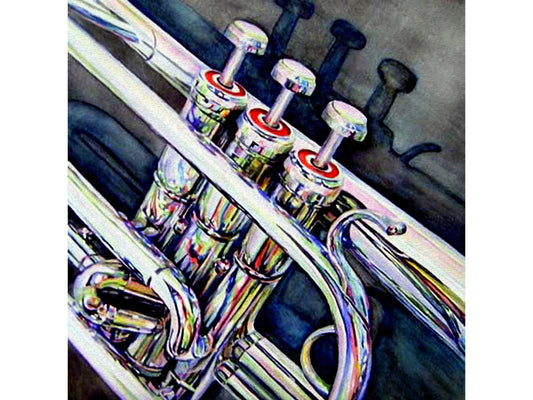 Jazz Trumpet Fine Art Print