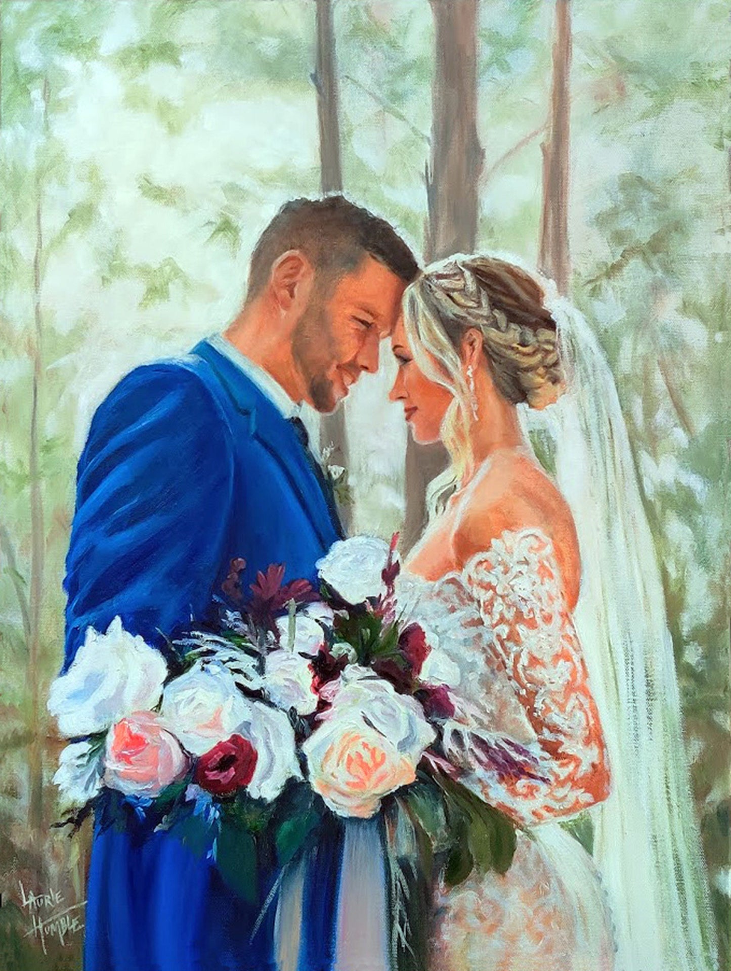 Custom Oil Portrait Painting Commission