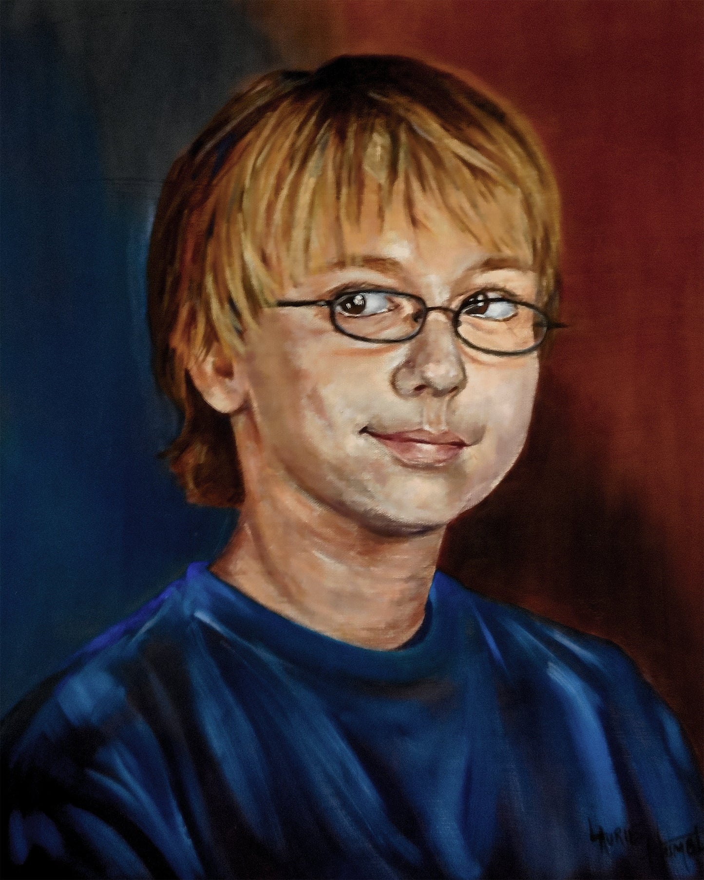Custom Oil Portrait Painting Commission