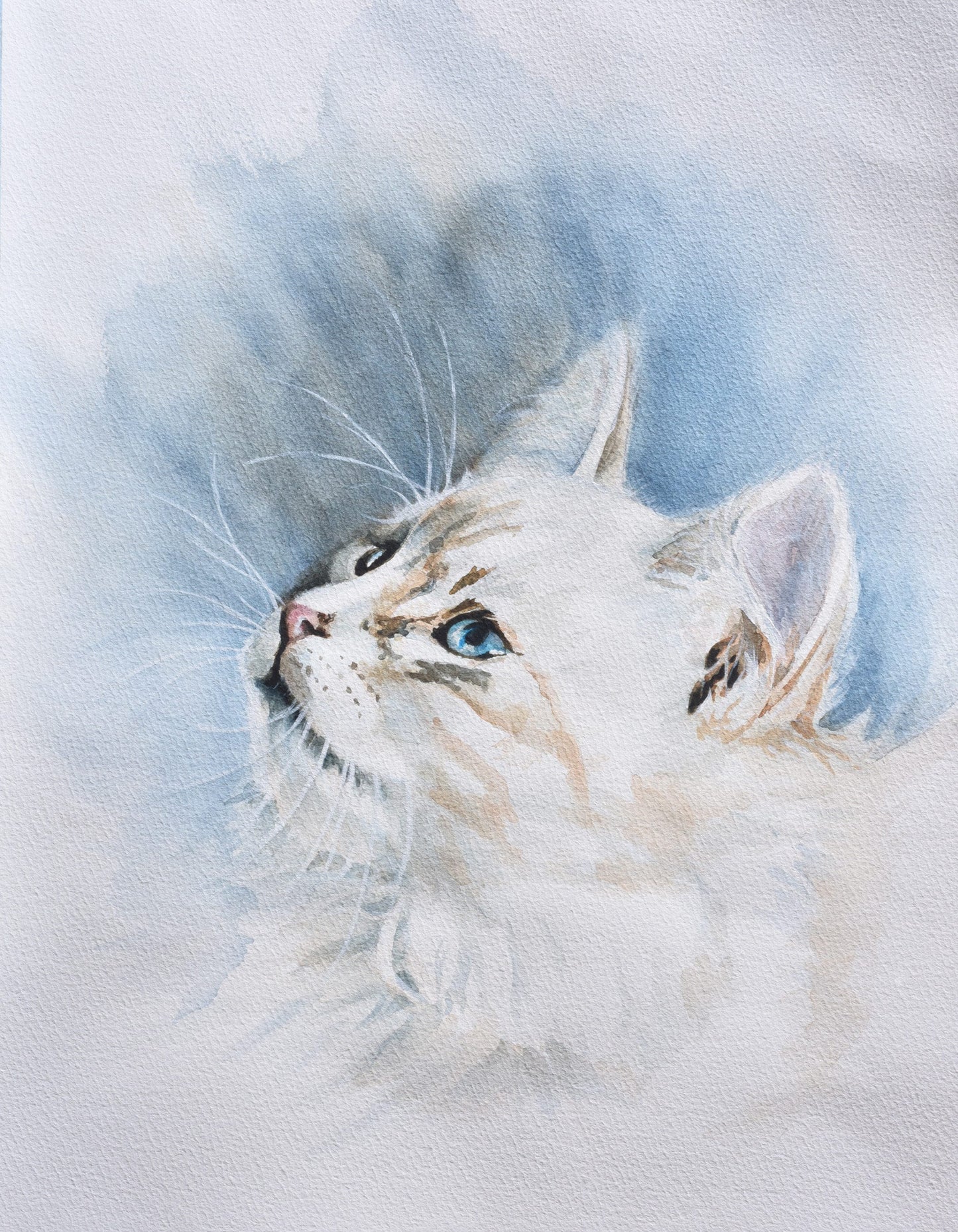 Hand Painted, Custom Pet Portrait, Painting from Photo, Watercolor Painting, Art Commission